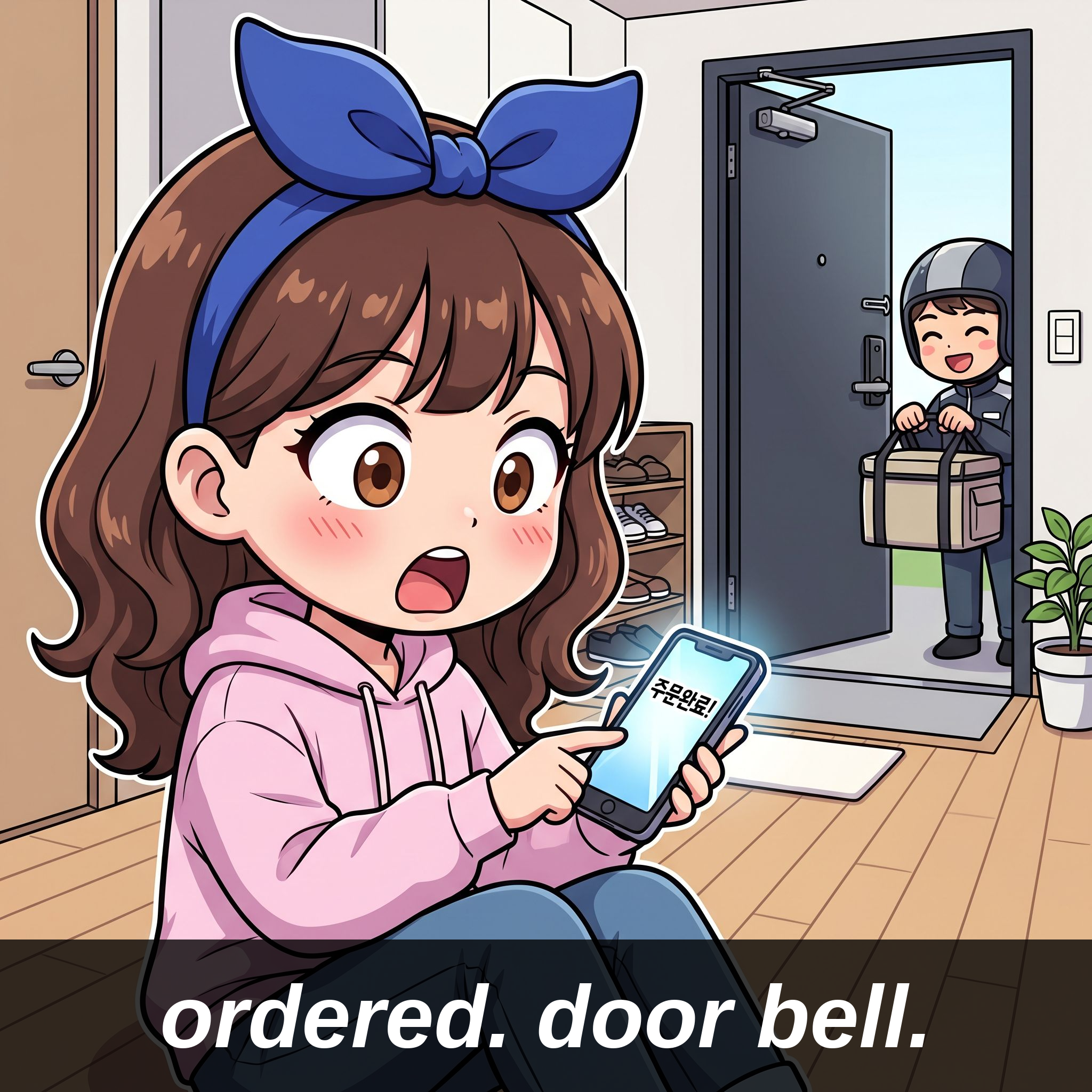 ordered. door bell.