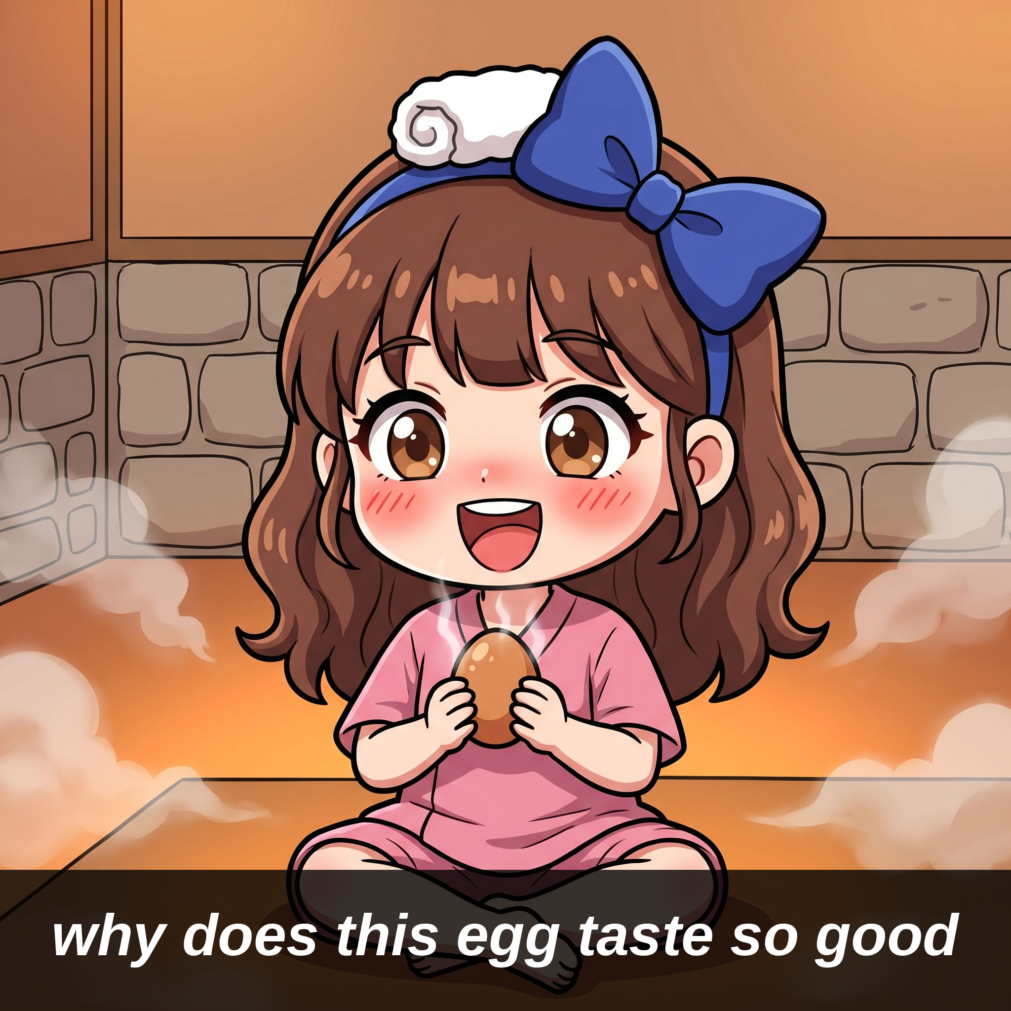 why does this egg taste so good