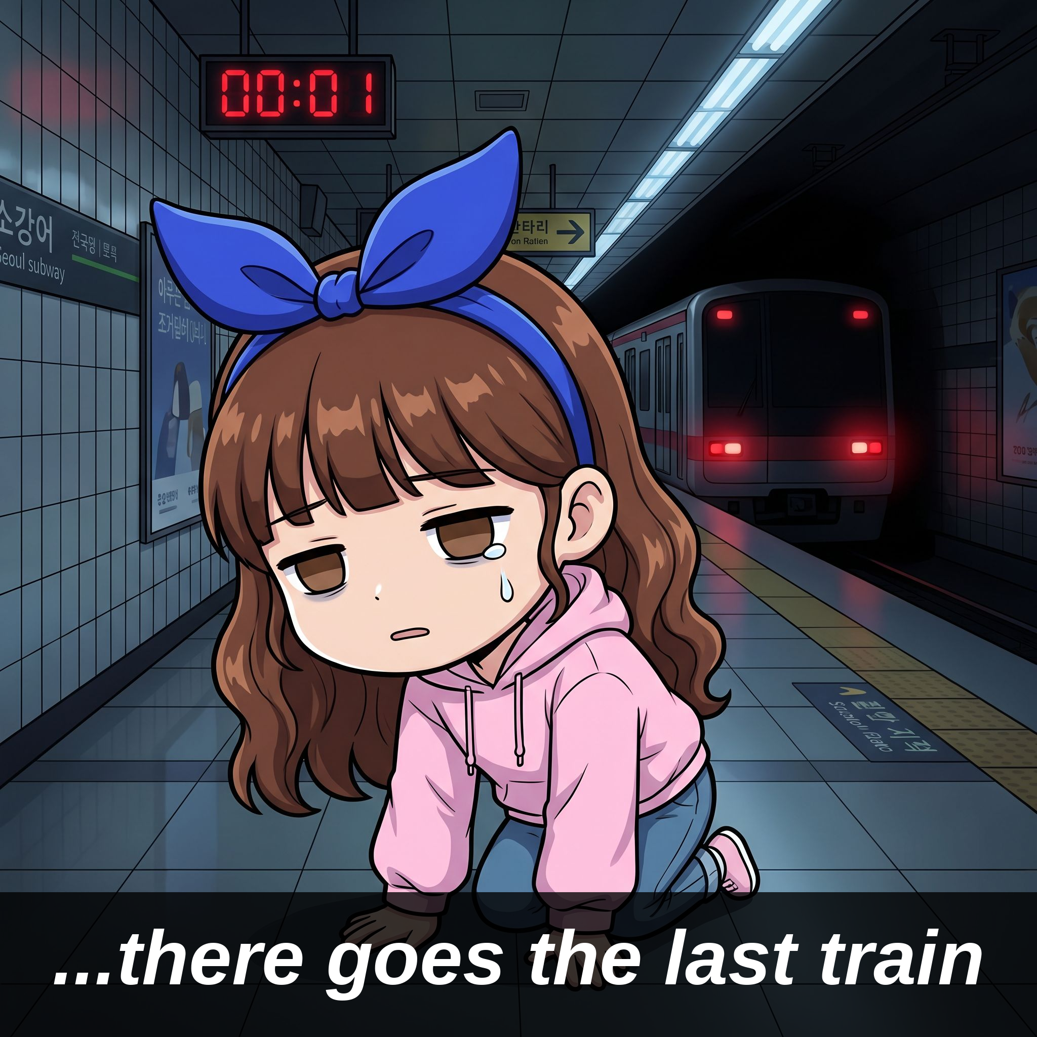 ...there goes the last train