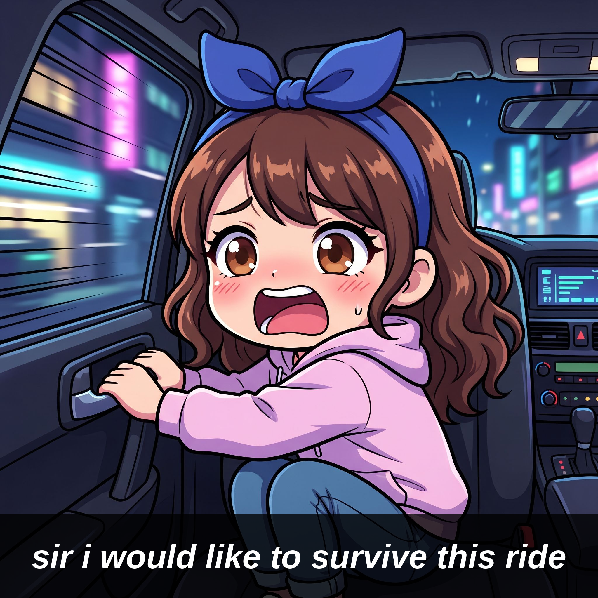 sir i would like to survive this ride