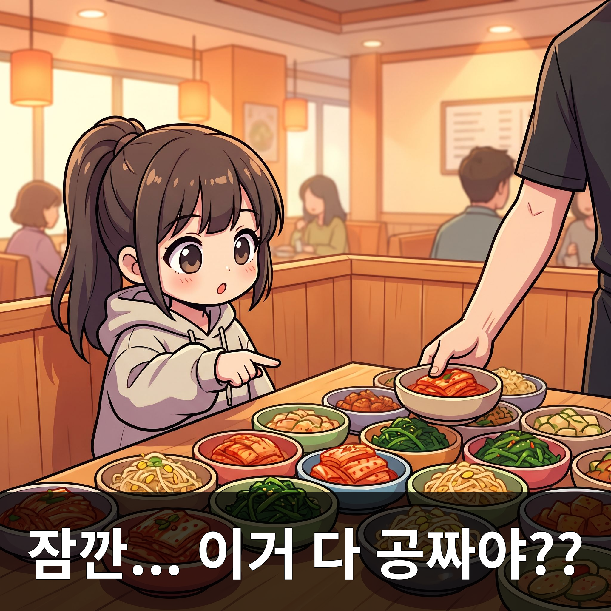 반찬이... 밥보다 많아?