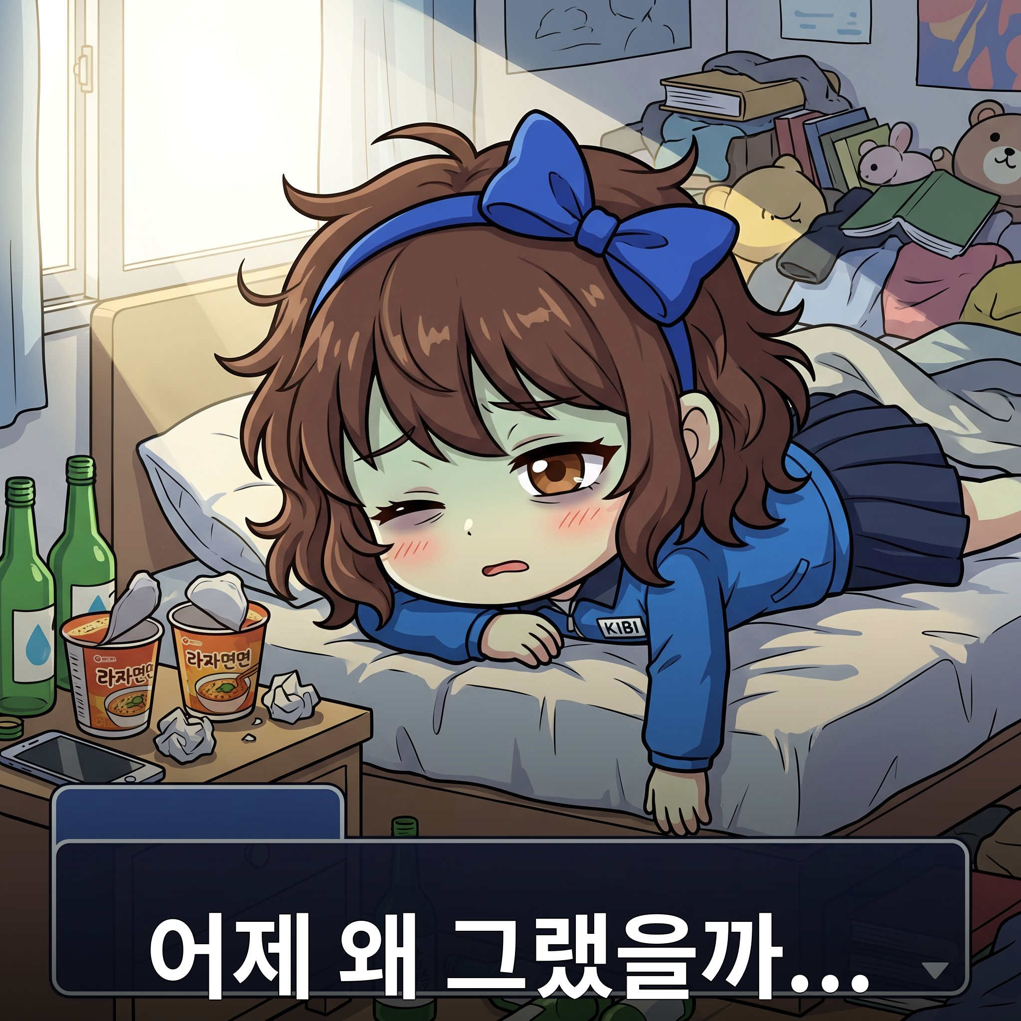 어제 왜 그랬을까...