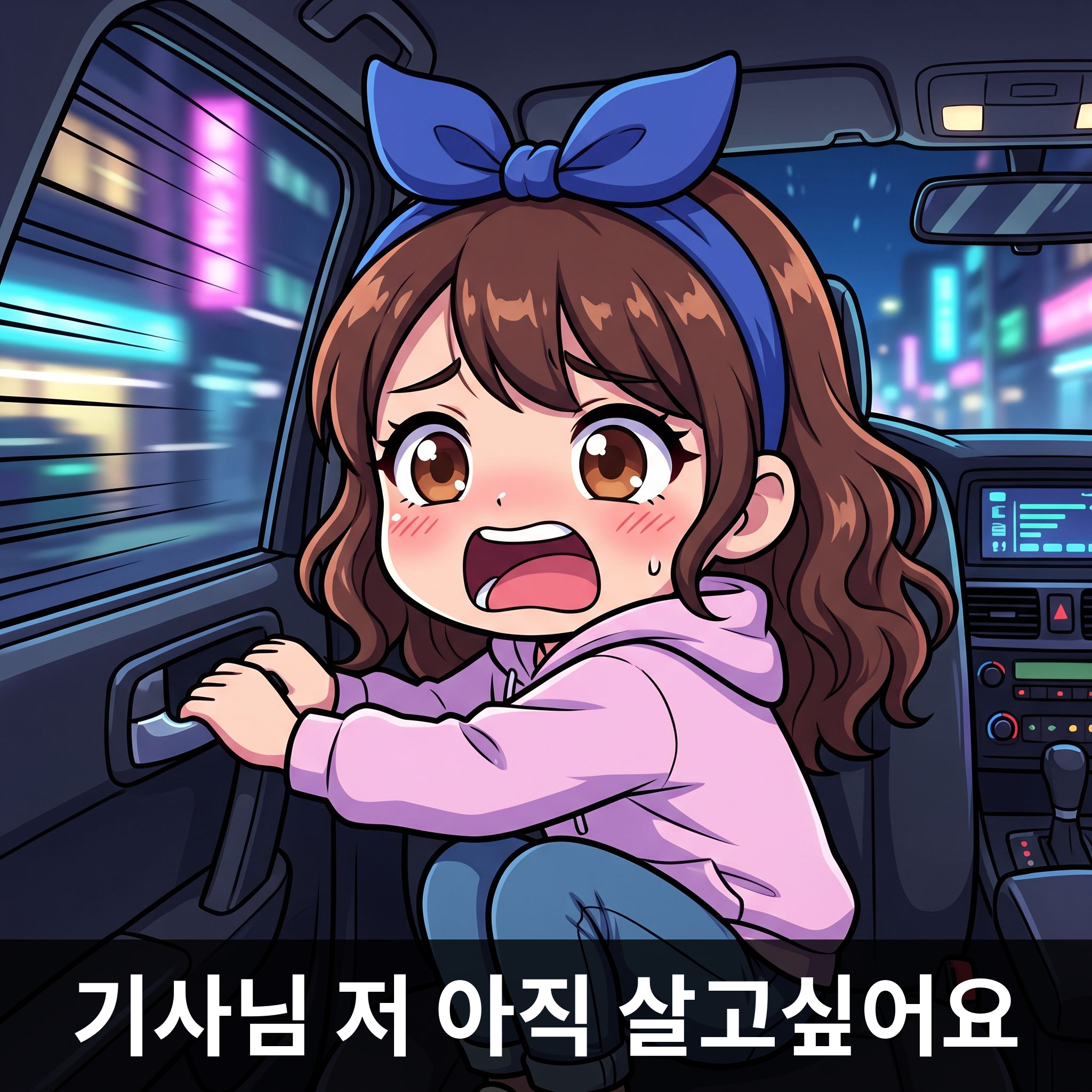 기사님 저 아직 살고싶어요