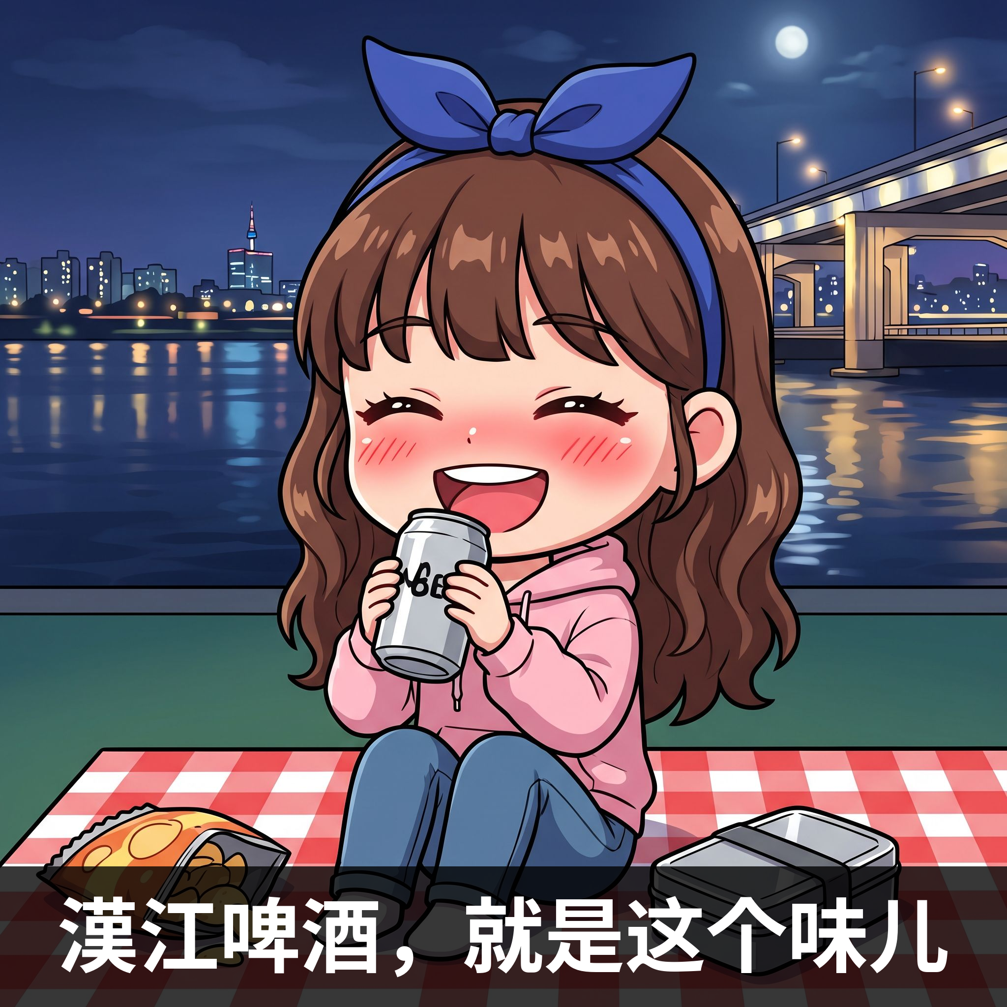 漢江啤酒，就是这个味儿