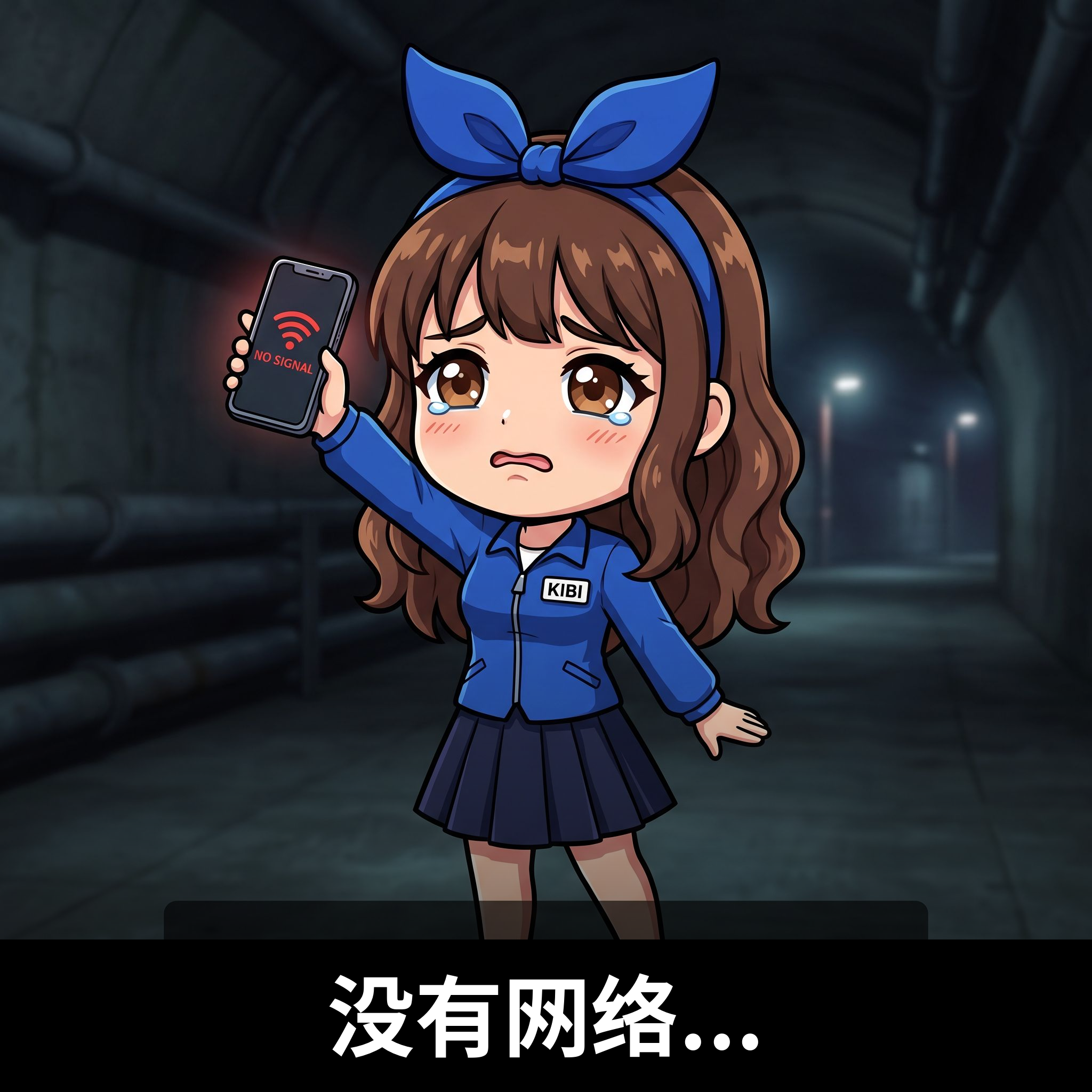 没有网络...