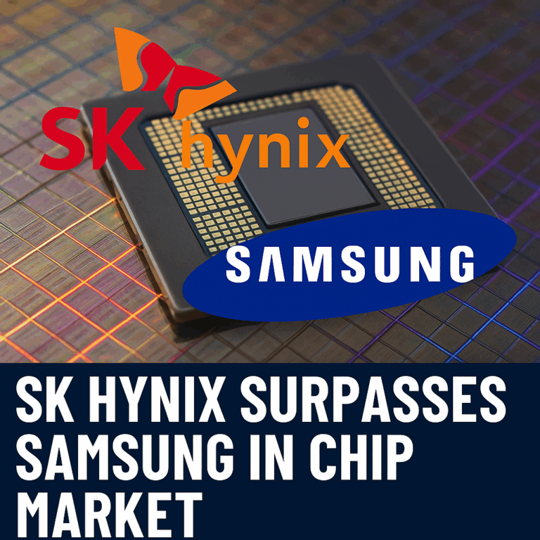 SK hynix Overtakes Samsung in Key Market Segment as Chip Rivalry Intensifies