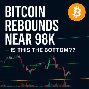 Bitcoin Rebounds Near 98K