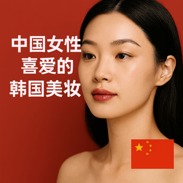 中国女性喜爱的韩国美妆