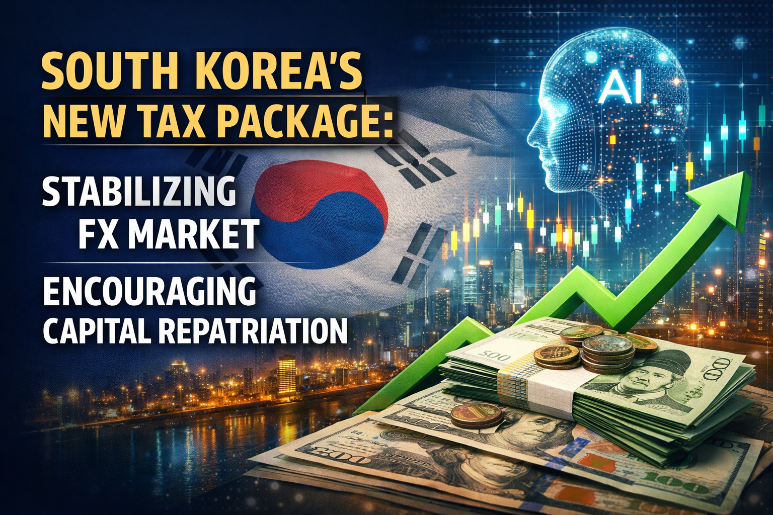 South Korea Unveils Tax Package to Stabilize FX Market and Encourage Capital Repatriation