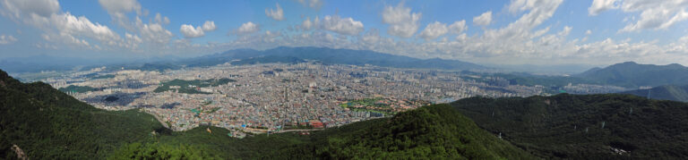 Daegu Apsan Mountain Cable Car and Sunset (대구 앞산 케이블카·낙조)