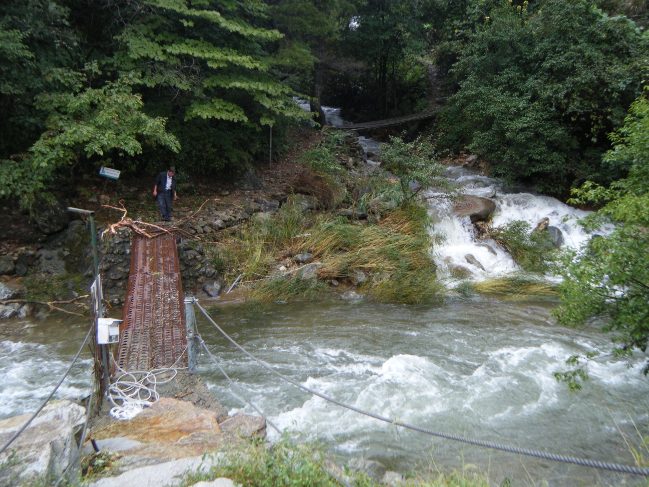 Wonju Chiaksan National Park Ridge (원주 치악산 비로봉)
