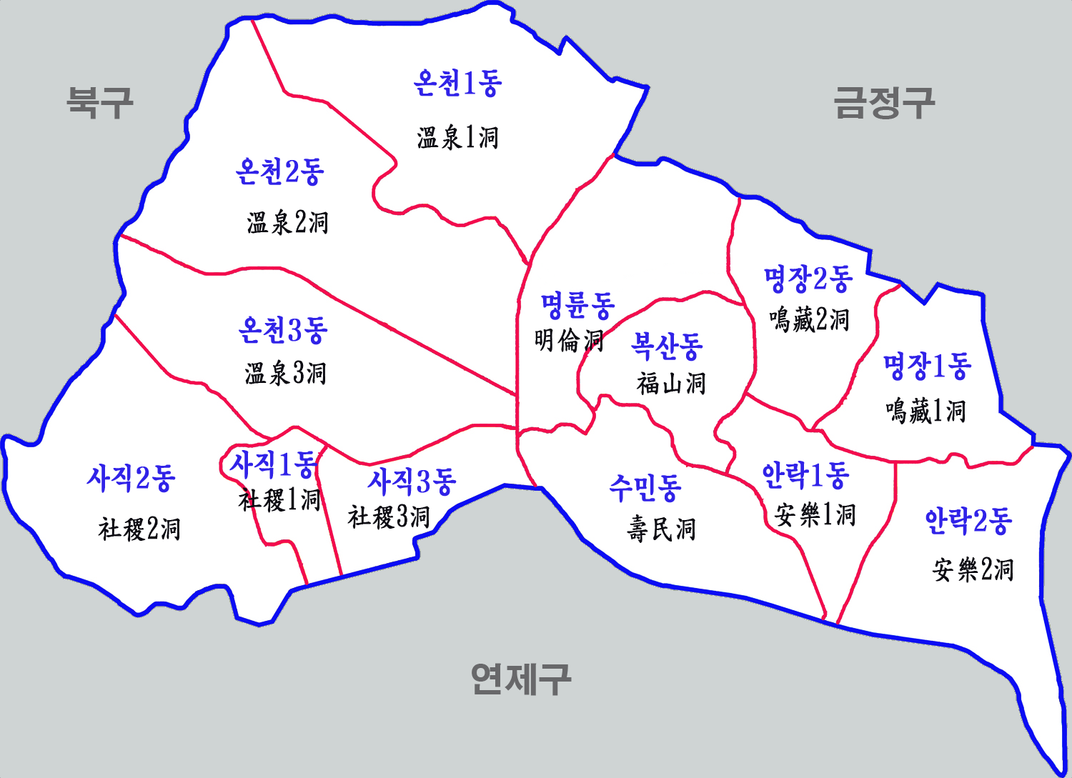 Busan Dongnae-gu Geumgang Park Cable Car View