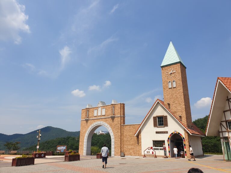 Namhae German Village Hillside Traditional Homes