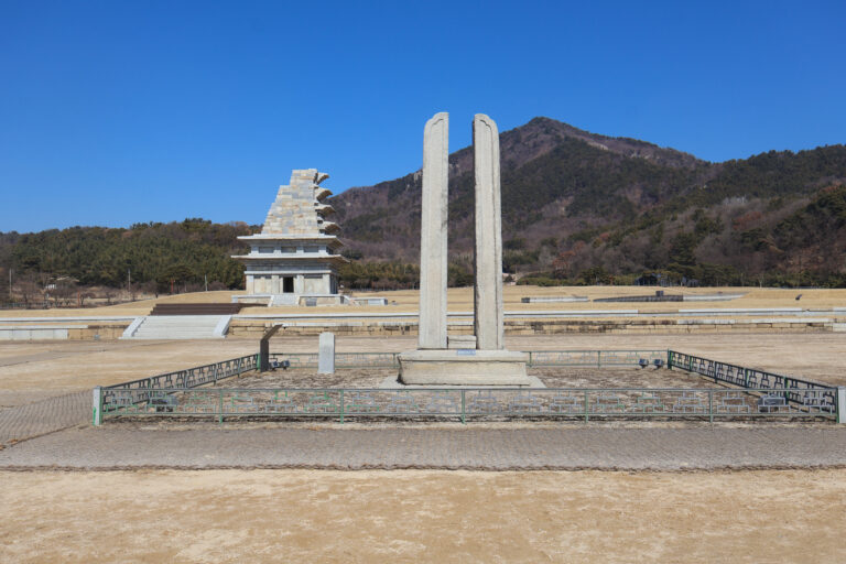 Iksan Mireuksa Temple Ruins Largest Baekje Pagoda