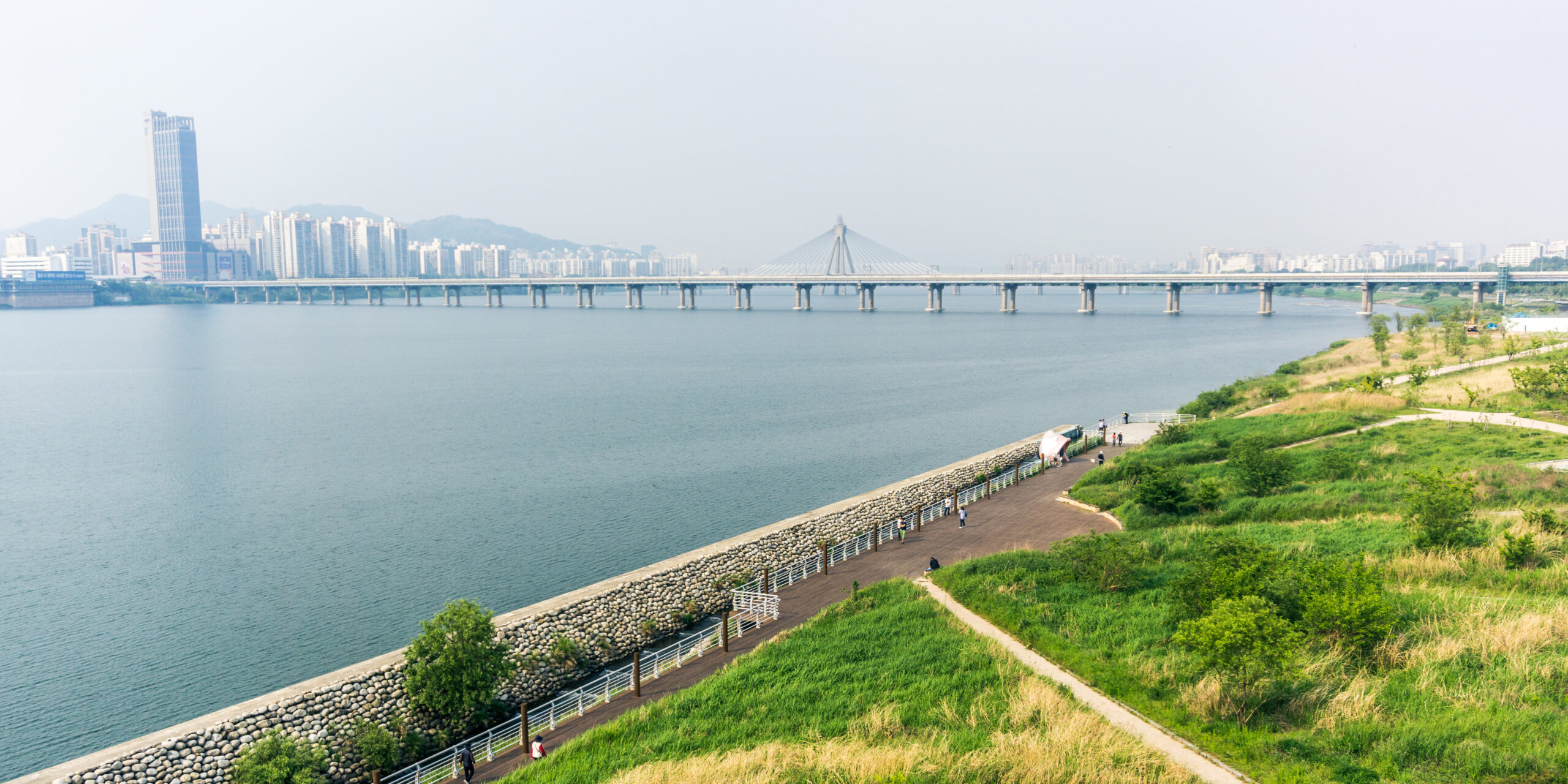 Jamsil Han River Park Sunset Point (잠실 한강공원 일몰 포인트)