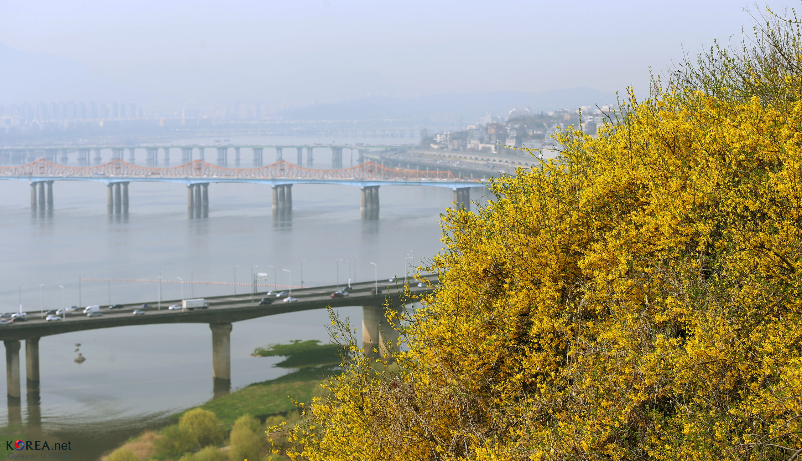 Eungbong Han River Cycling Route (응봉 한강 자전거길)